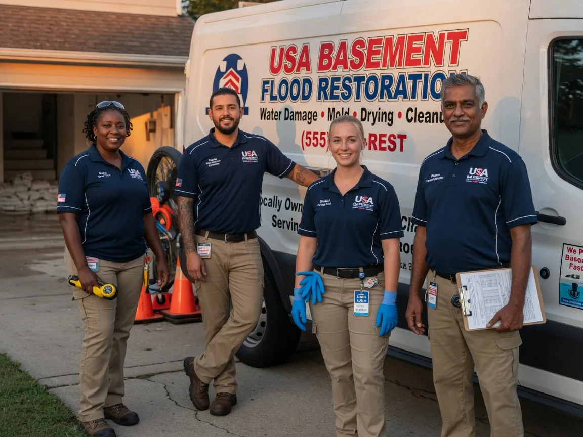 Basement Flood Cleanup company in Bridgeport, OH